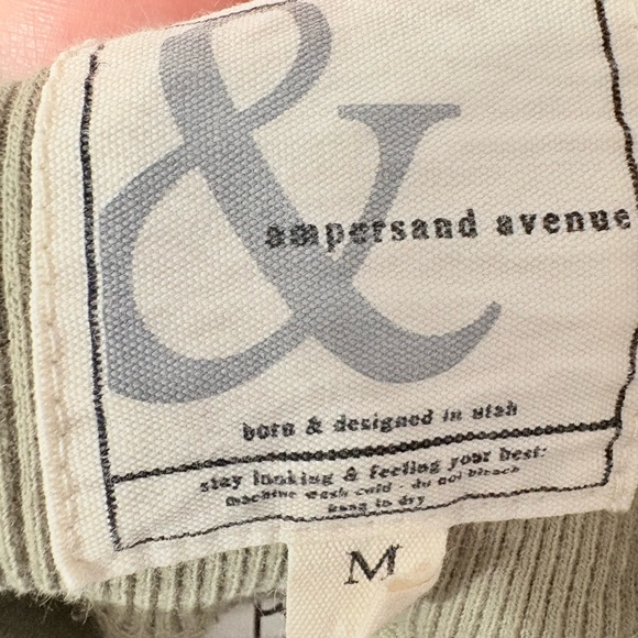 AMPERSAND AVENUE Level Up Joggers Sage Green Womens M Cargo - Picture 3 of 5